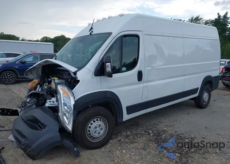 2025 Ram Promaster 3500 Tradesman High Roof 159 Wb W/Pass Seat из США, поврежденный, VIN 3C6MRVHG3SE529997